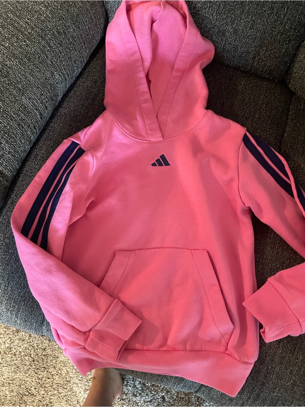 Kids Pink Hooded Sweatshirt